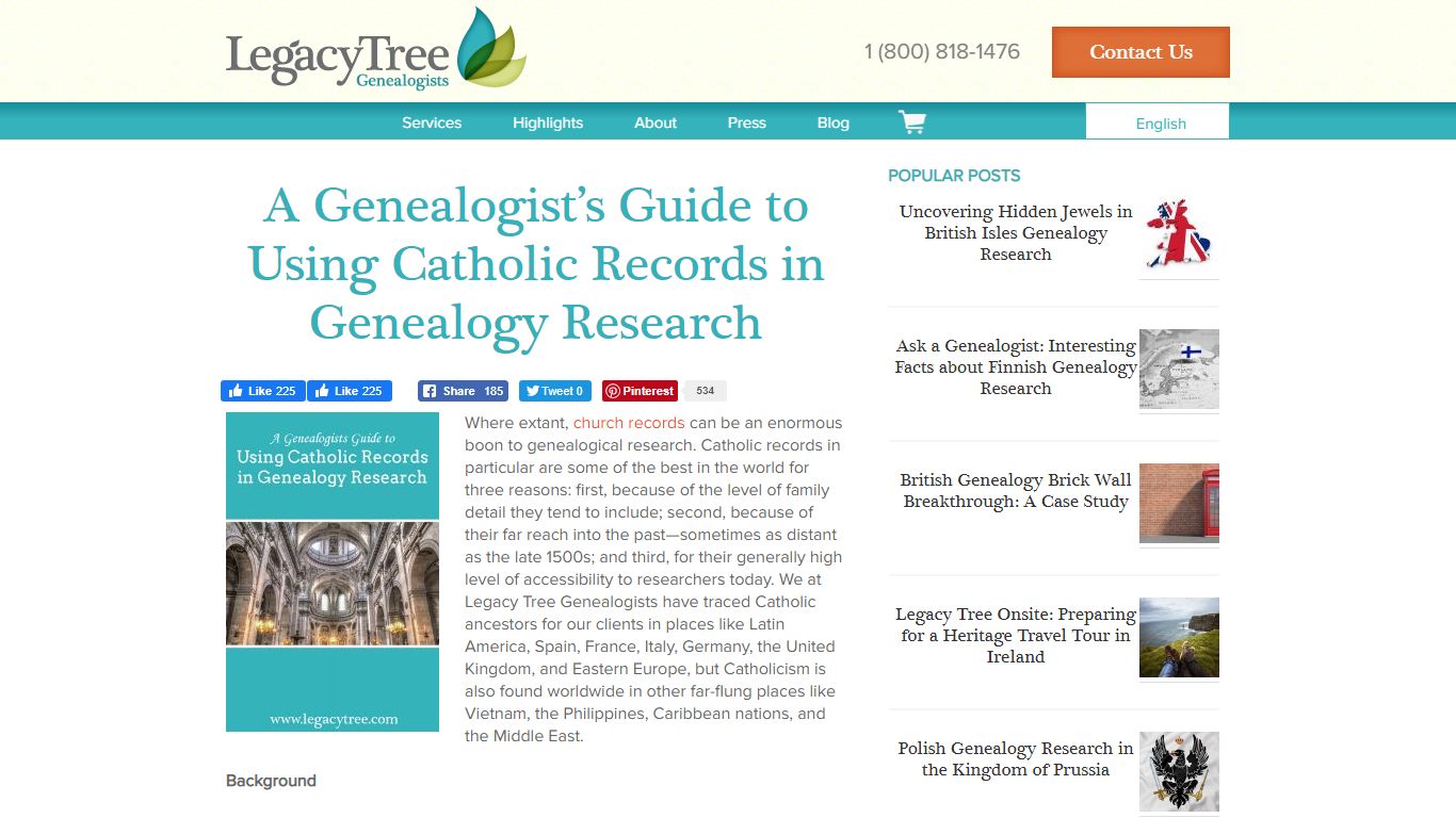 A Genealogists Guide to Using Catholic Records | Legacy Tree